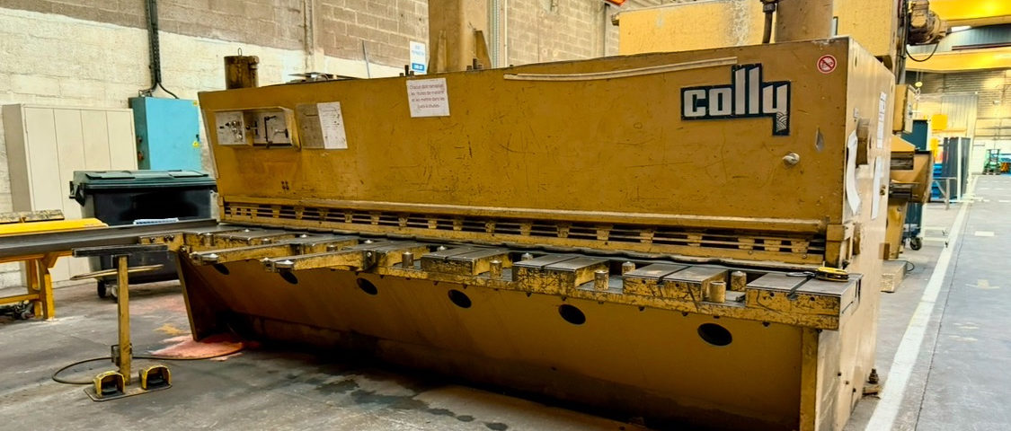 Cisaille guillotine COLLY 1242 4000mm 12mm