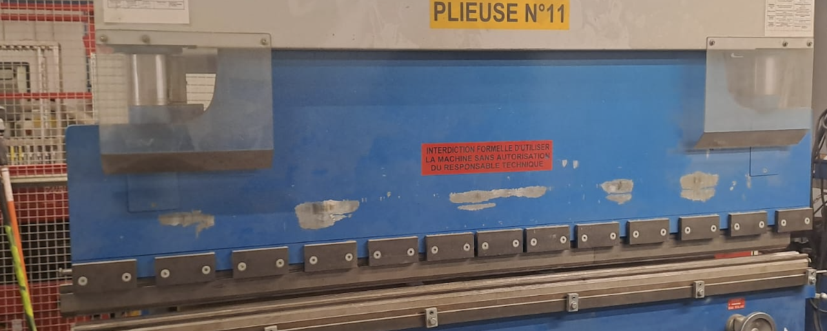 Presse plieuse DESCOMBES PRECIMECA PMB 25100